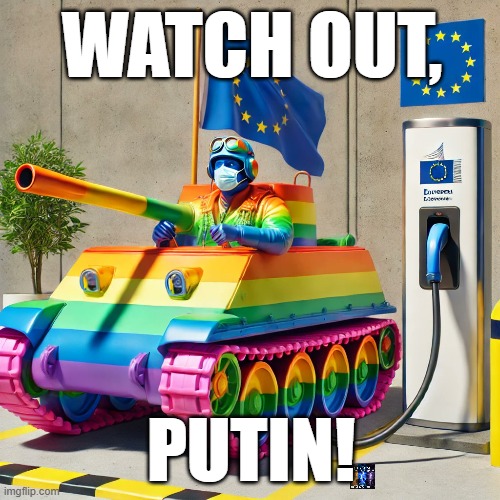 Putin's days are numbered | WATCH OUT, PUTIN! | image tagged in vladimir putin,european union,ukraine,russia | made w/ Imgflip meme maker