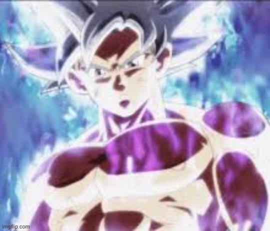 Goku Mui | image tagged in goku mui | made w/ Imgflip meme maker