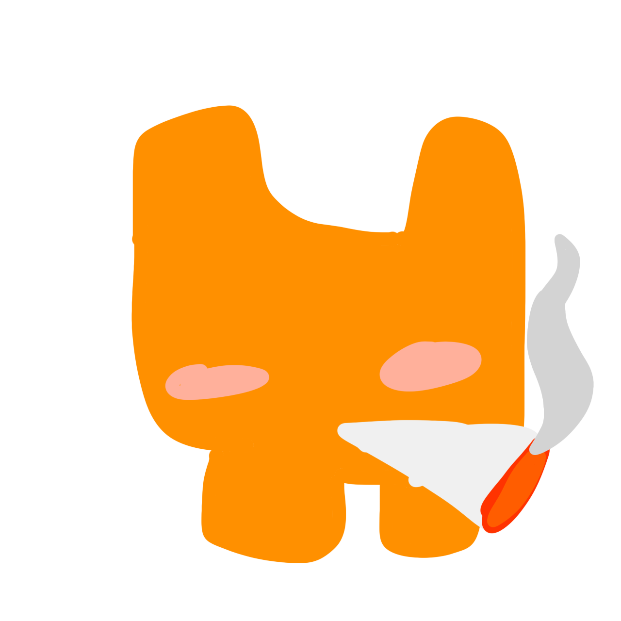 funguss smonking weed Blank Meme Template