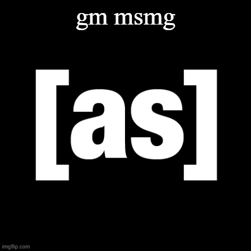 Adult Swim Logo | gm msmg | made w/ Imgflip meme maker