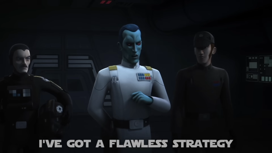 High Quality grand admiral thrawn Blank Meme Template