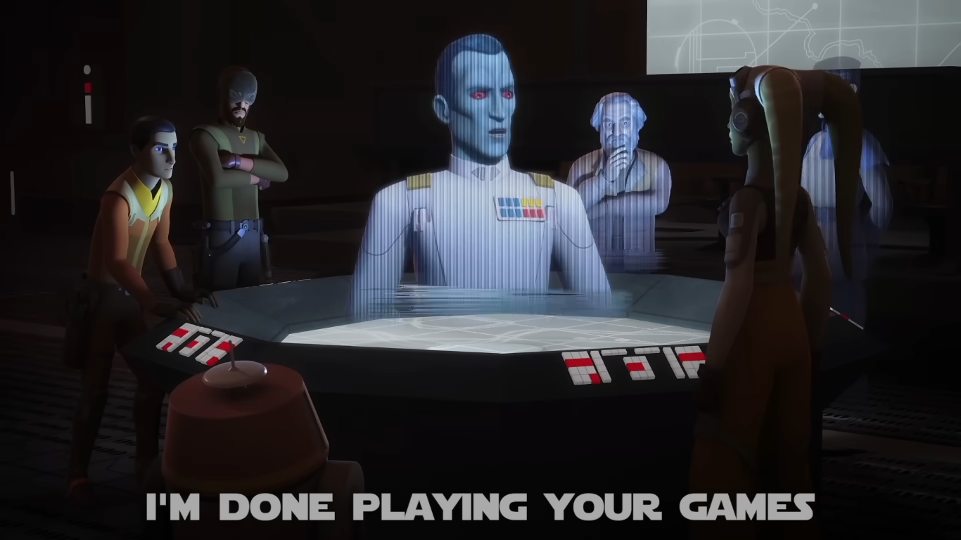 High Quality grand admiral thrawn Blank Meme Template