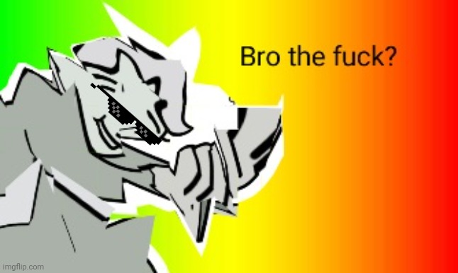 Bro the fuck? | image tagged in bro the fuck | made w/ Imgflip meme maker