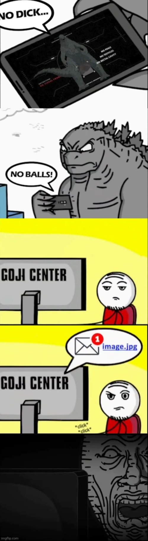 *Insert inage title*.mp3 | image tagged in godzilla | made w/ Imgflip meme maker