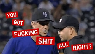 mlb manager Blank Meme Template