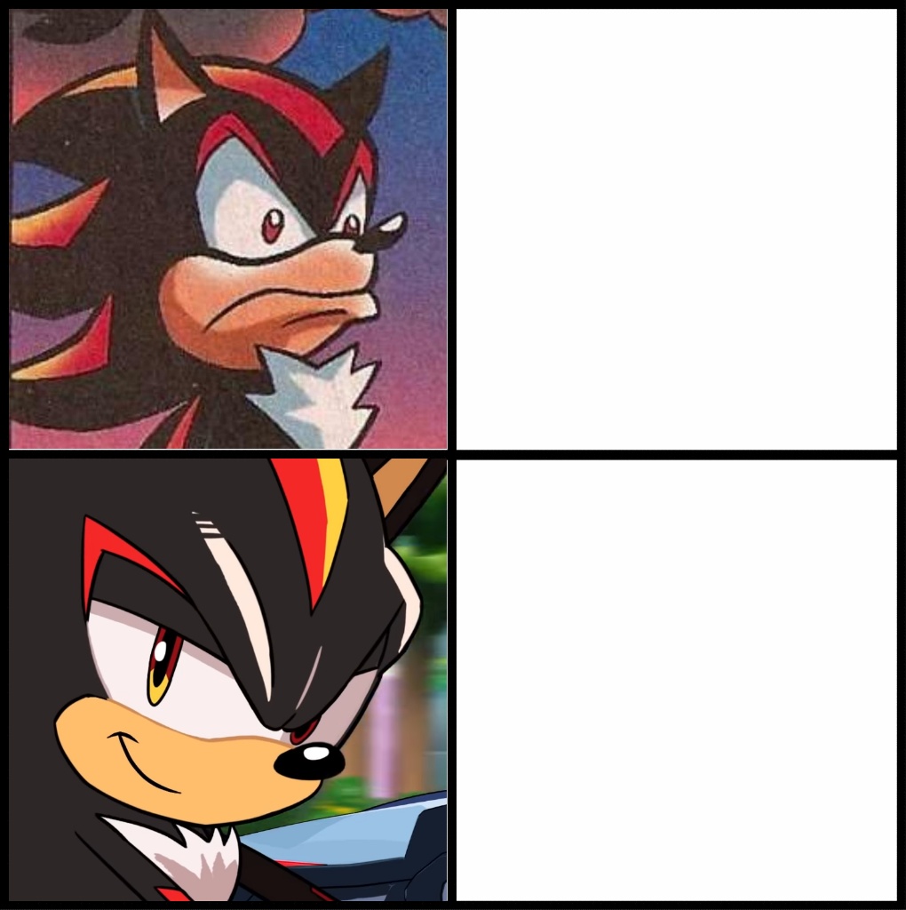 Shadow Drake Meme Blank Meme Template