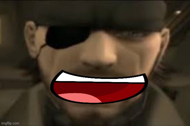 Naked Snake Scream | image tagged in naked snake scream | made w/ Imgflip meme maker