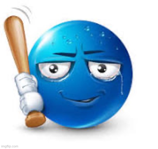 blue bat emoji | image tagged in blue bat emoji | made w/ Imgflip meme maker