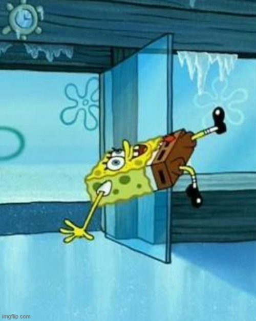 Spongebob Slipping | image tagged in spongebob slipping | made w/ Imgflip meme maker