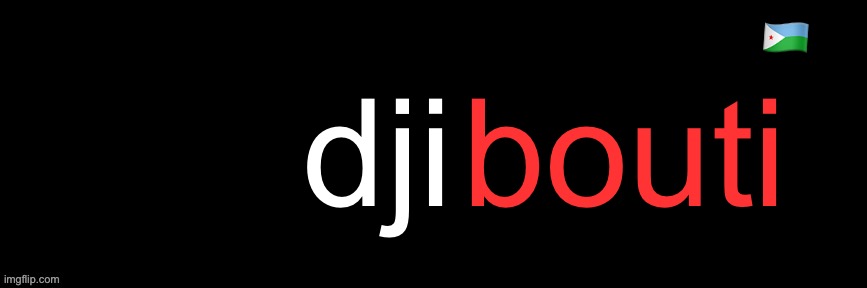 Imgflip custom logo maker | dji; bouti; 🇩🇯 | image tagged in imgflip custom logo maker | made w/ Imgflip meme maker