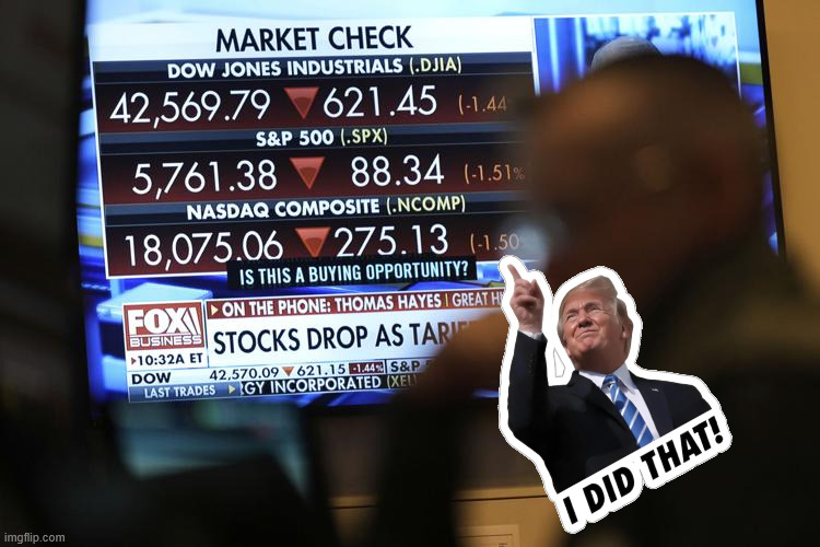 "Trumpnomics" in full effect only 1 month in! | made w/ Imgflip meme maker
