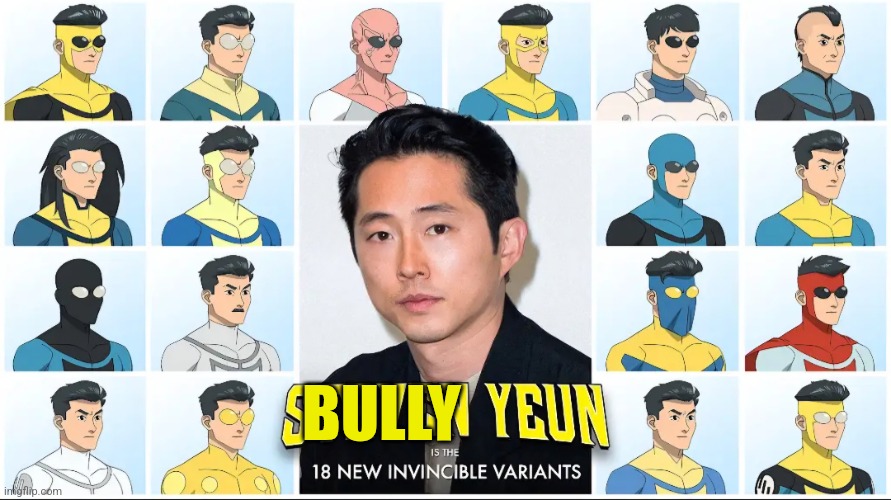 Bully Yeun | BULLY | image tagged in invincible | made w/ Imgflip meme maker