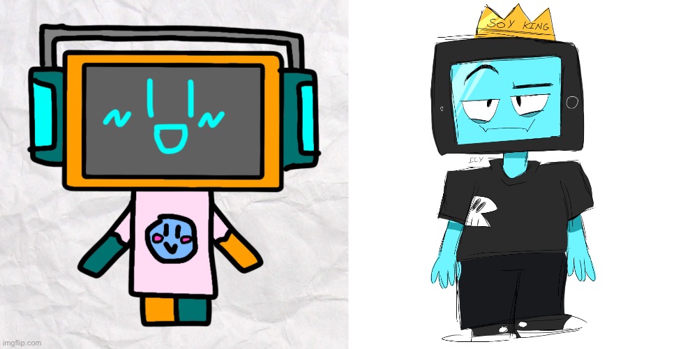 yeah my robot goober is like 20 times better than icyxd’s | made w/ Imgflip meme maker