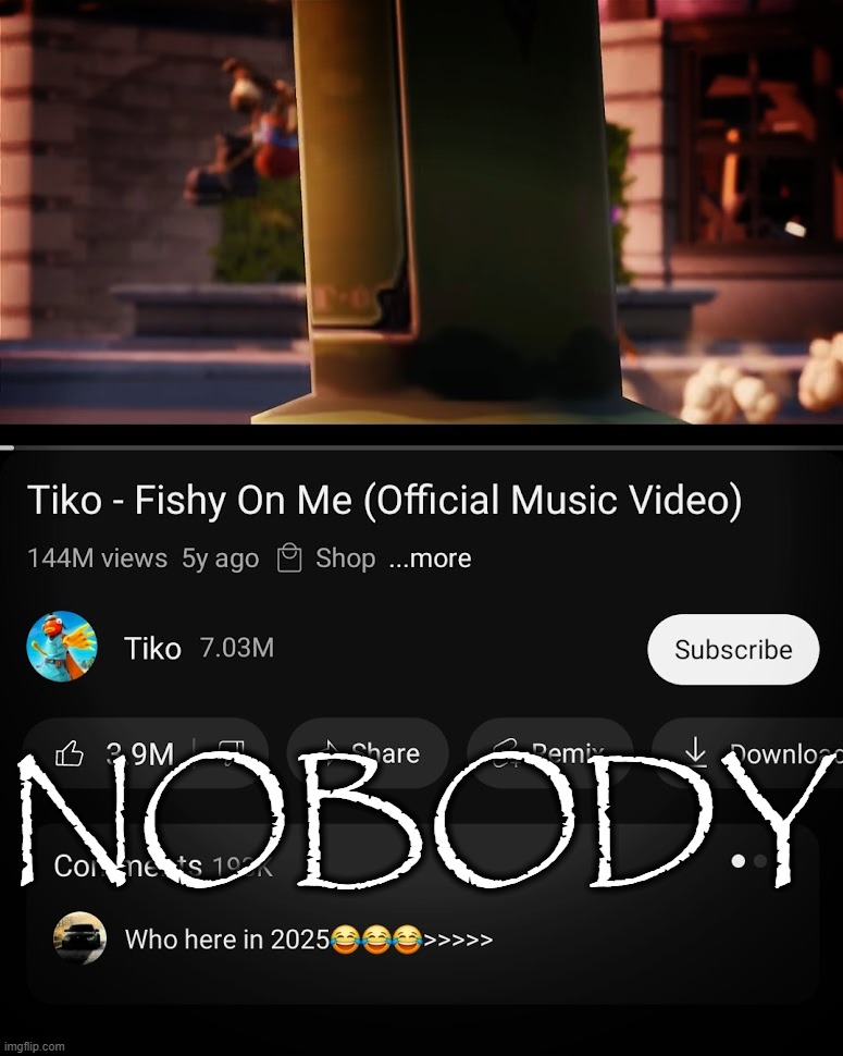 NOBODY | made w/ Imgflip meme maker