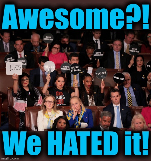 Awesome?! We HATED it! | made w/ Imgflip meme maker