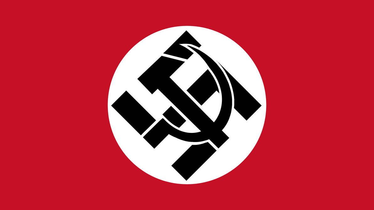 Nazbol flag redesign Blank Meme Template