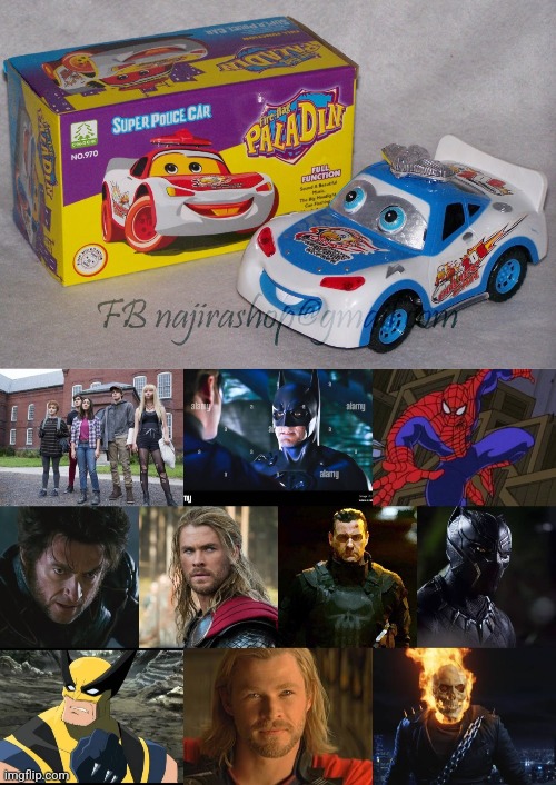 My Fire-Flag Paladin Bump and Go Toys Blank Meme Template