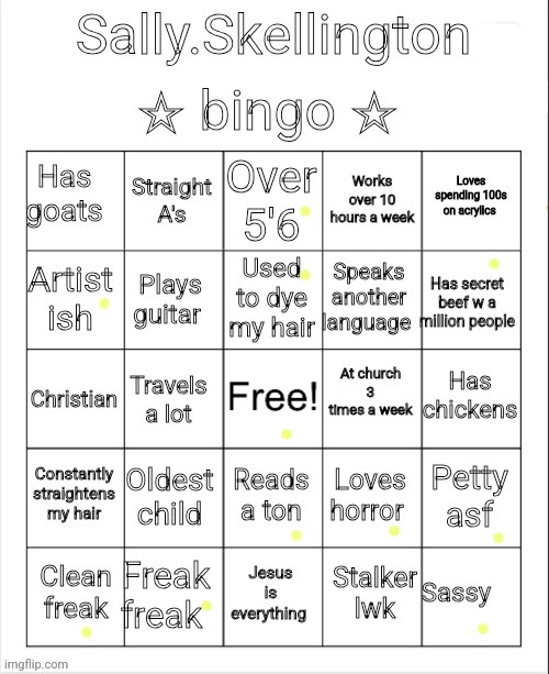 No bingo :< | image tagged in sally is the best i love her sm | made w/ Imgflip meme maker