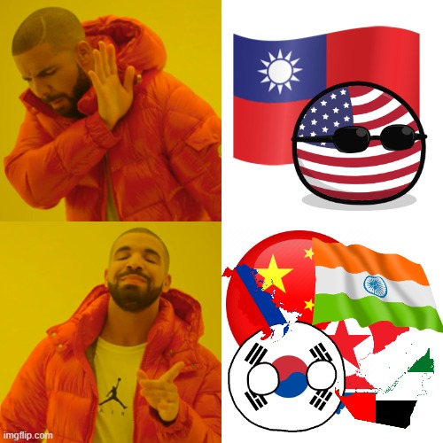 I disagree with Trump, as a conservative Republican. | image tagged in memes,drake hotline bling | made w/ Imgflip meme maker