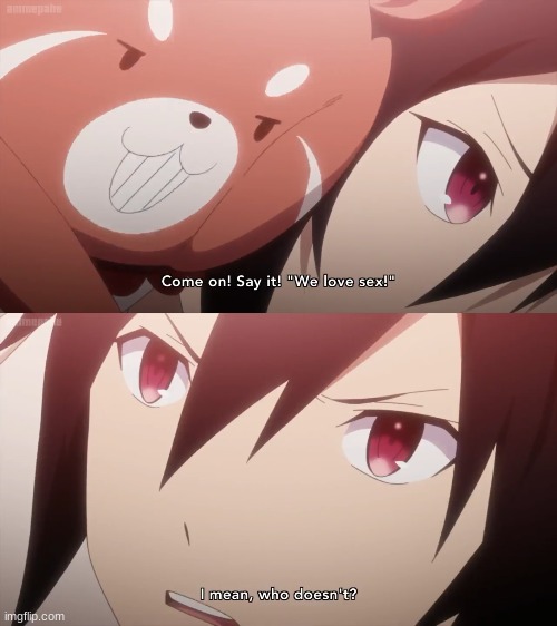 I was watching this goofy-ahh anime last night, it's... quite interesting | made w/ Imgflip meme maker