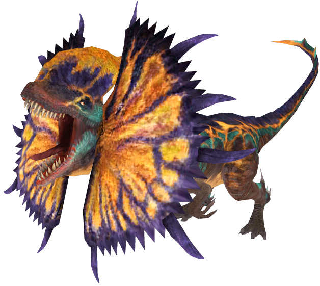 Level 40 Gen 2 Dilophosaurus Blank Meme Template