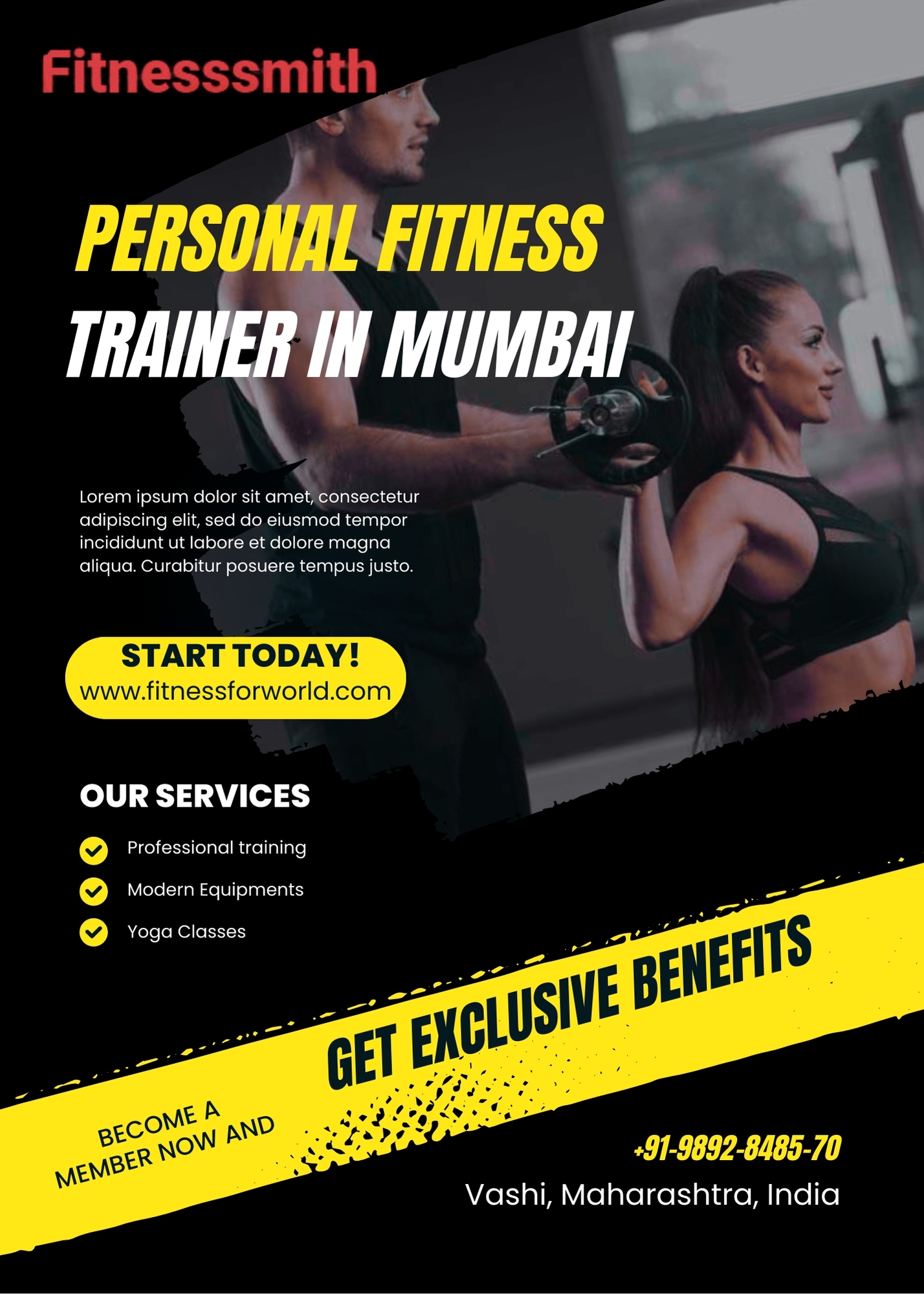 Personal Fitness Trainer In Mumbai Blank Meme Template