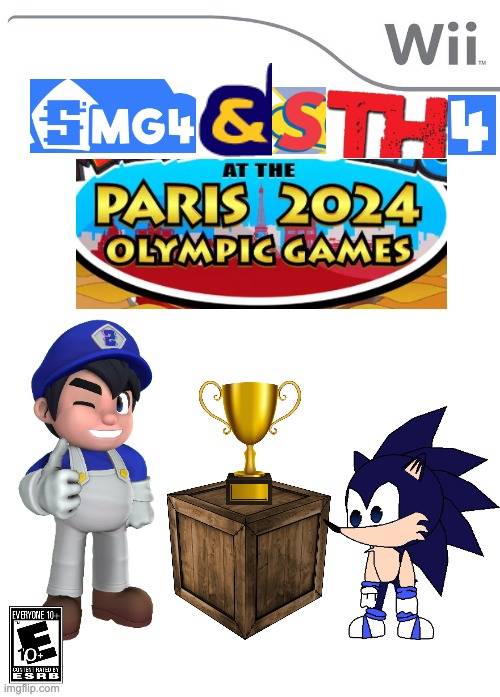 New Wii Game | image tagged in new wii game,memes,smg4 and sth4 at the 2024 paris olympics,smg4,sth4,game | made w/ Imgflip meme maker