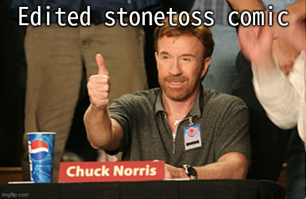 Chuck Norris Approves Meme | Edited stonetoss comic | image tagged in memes,chuck norris approves,chuck norris | made w/ Imgflip meme maker