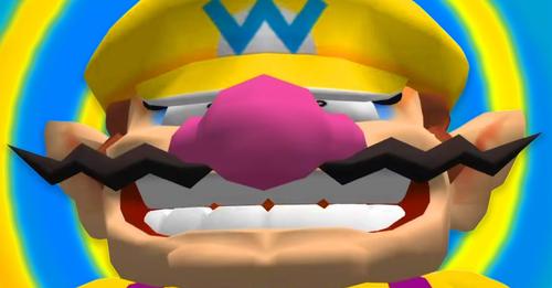 crazy wario Blank Meme Template