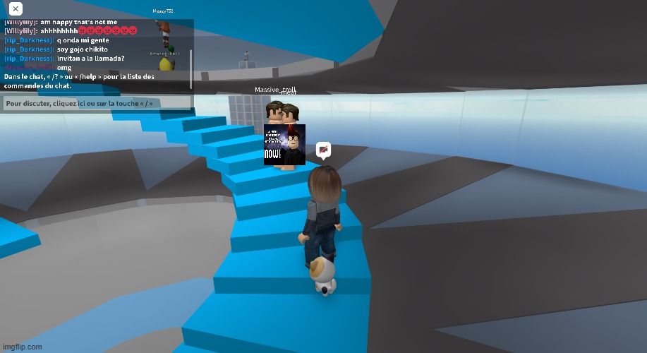 Nah WTF (this happened back in september 20, 2023, when i was playing Natural Disaster Survival)) | image tagged in roblox,memes,wtf,cursed | made w/ Imgflip meme maker