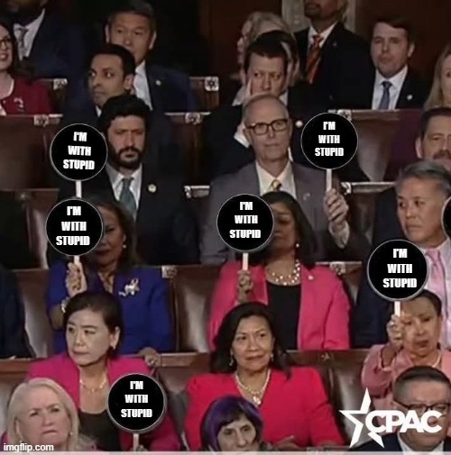 I'm with stupid | I'M WITH STUPID; I'M WITH STUPID; I'M WITH STUPID; I'M WITH STUPID; I'M WITH STUPID; I'M WITH STUPID | image tagged in democrats,stupid | made w/ Imgflip meme maker