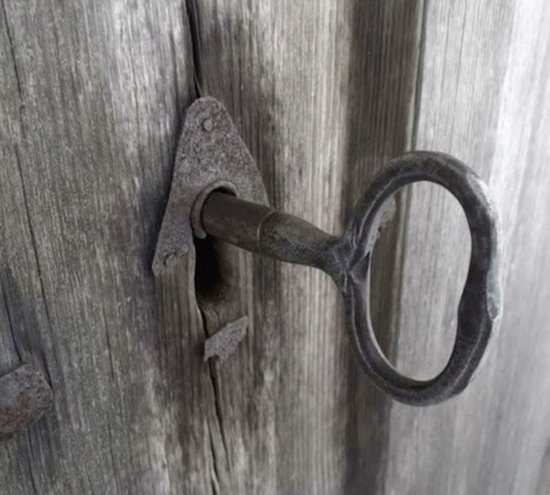 Lock and Key. Blank Meme Template