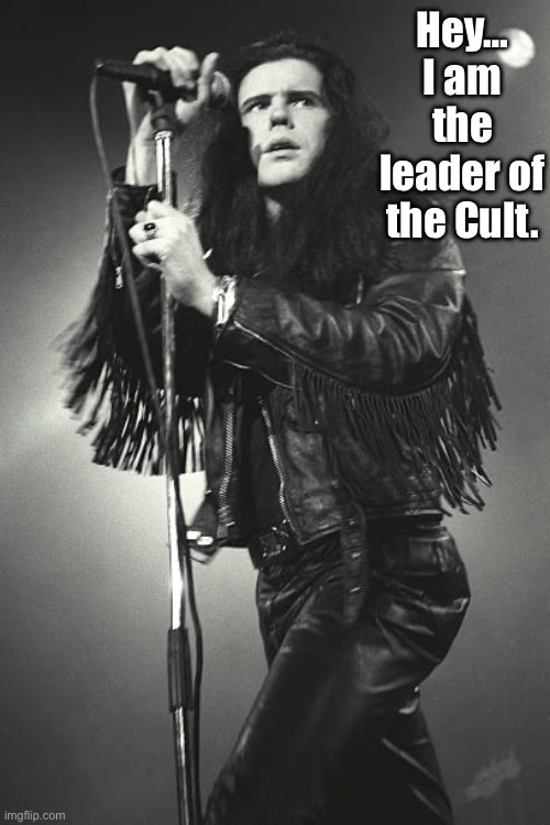 Hey…
I am the leader of
the Cult. | made w/ Imgflip meme maker