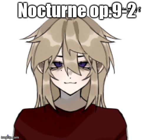 stardust picrew | Nocturne op.9-2 | image tagged in stardust picrew | made w/ Imgflip meme maker