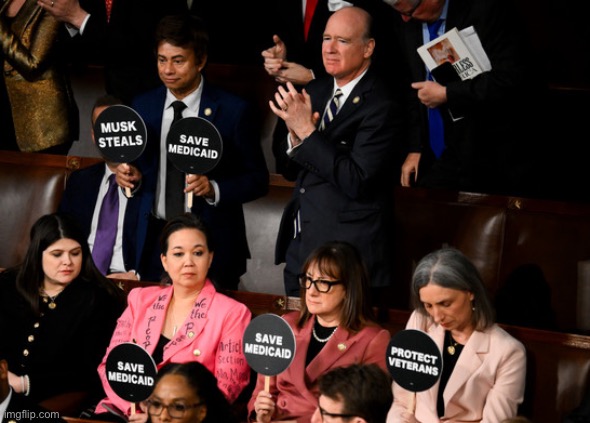 Democrats holding up signs | image tagged in democrats holding up signs,democrats,democratic party,crying democrats,congress,politics | made w/ Imgflip meme maker