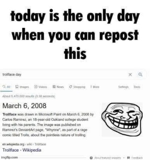 March 6 | made w/ Imgflip meme maker