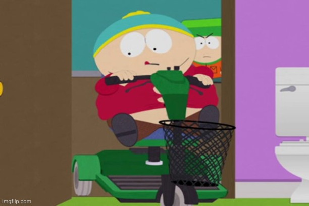 Cartman mobility scooter | image tagged in cartman mobility scooter | made w/ Imgflip meme maker