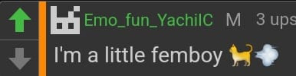 I'm a little femboy | image tagged in i'm a little femboy | made w/ Imgflip meme maker