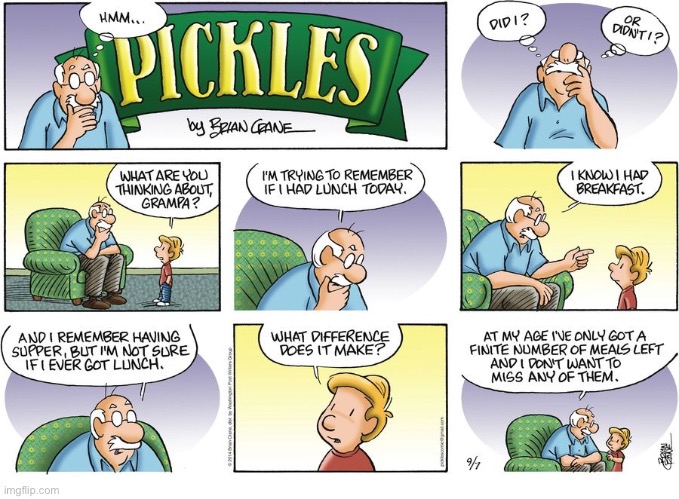 Pickles | image tagged in comics | made w/ Imgflip meme maker