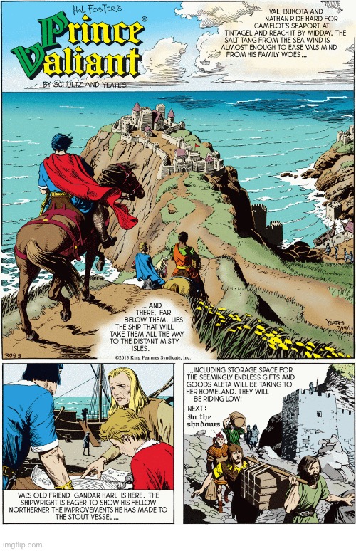 Prince Valiant | image tagged in comics | made w/ Imgflip meme maker