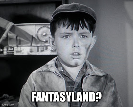 Beaver Cleaver  | FANTASYLAND? | image tagged in beaver cleaver | made w/ Imgflip meme maker