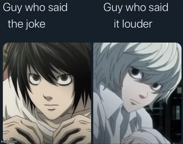 image tagged in death note,l,near | made w/ Imgflip meme maker