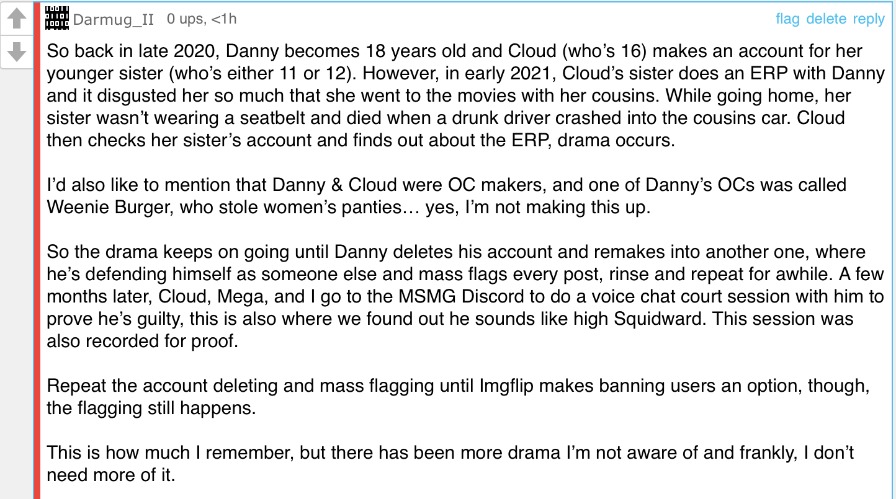 Danny drama origin story | image tagged in danny drama origin story | made w/ Imgflip meme maker