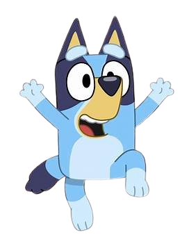bluey random Blank Meme Template