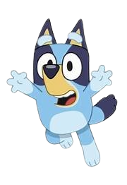 bluey random Blank Meme Template