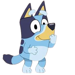 bluey prank Blank Meme Template