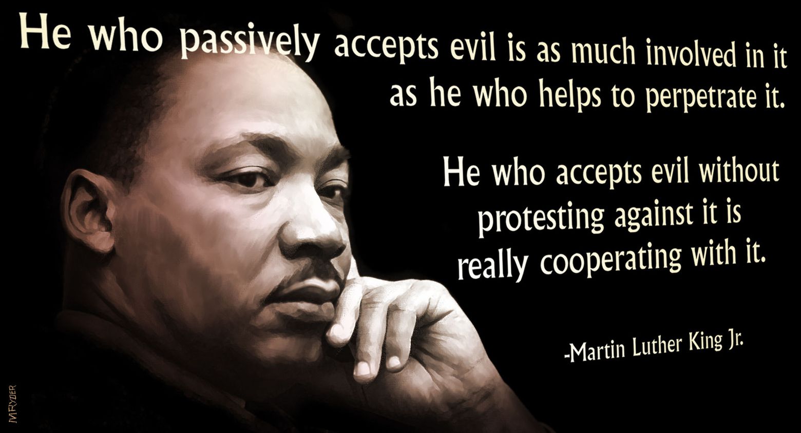 MLK Blank Meme Template