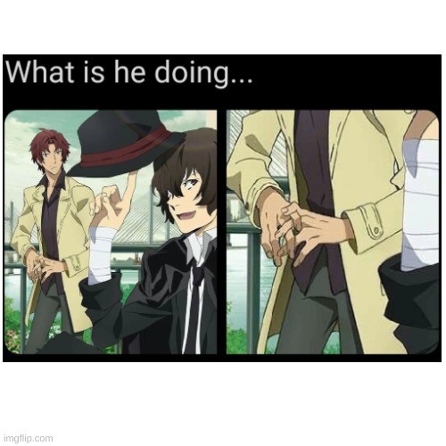oda what is going on?! | image tagged in bsd | made w/ Imgflip meme maker