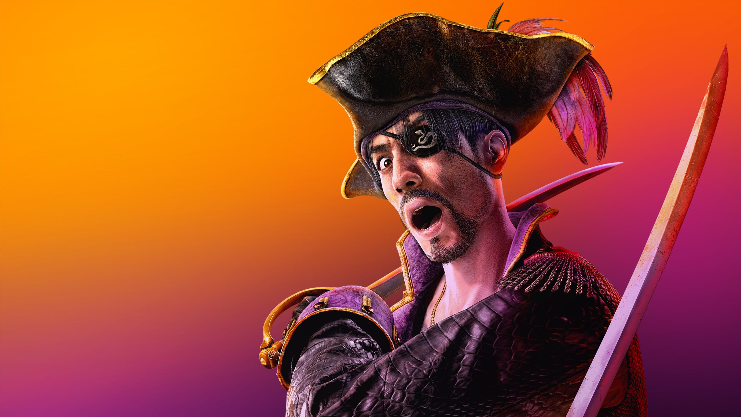 Pirate Majima Blank Meme Template