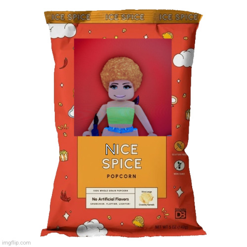 Ice Spice popcorn | N | image tagged in ice spice popcorn | made w/ Imgflip meme maker